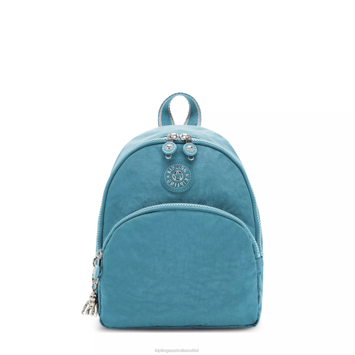 Paola Small Backpack Kipling Ocean Teal Women 8T6J383 Small Backpacks