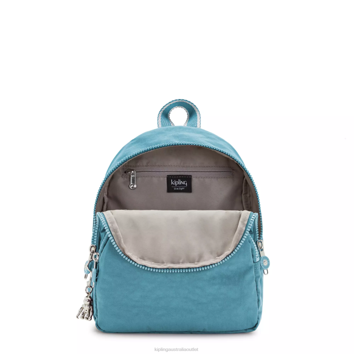 Paola Small Backpack Kipling Ocean Teal Women 8T6J383 Small Backpacks