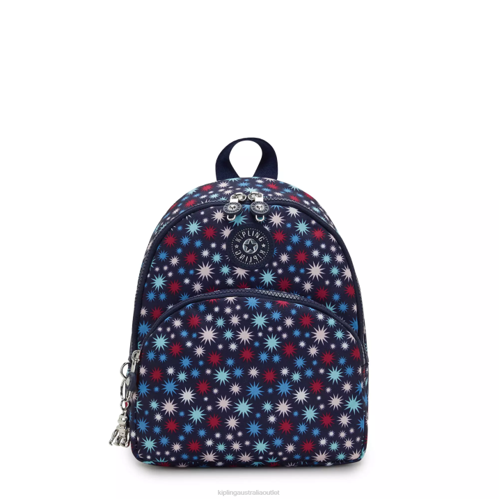 Paola Small Printed Backpack Kipling Funky Stars Women 8T6J384 Small Backpacks