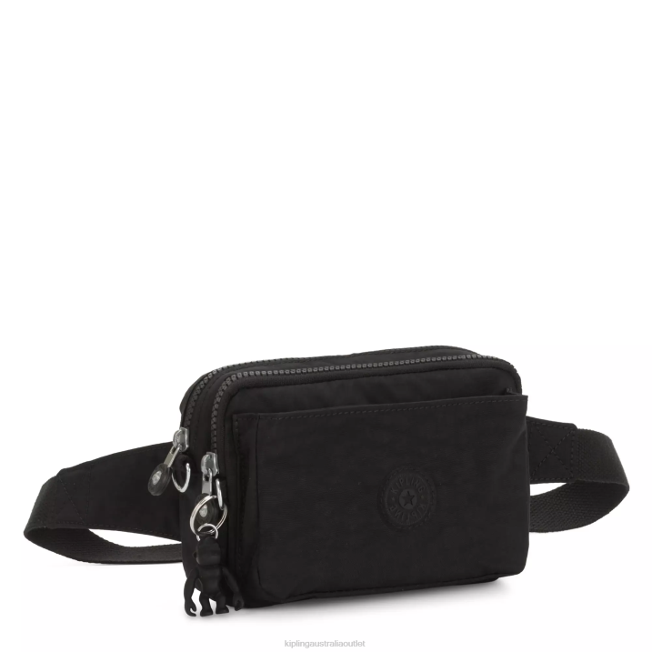 Abanu Multi Convertible Crossbody Bag Kipling Black Noir Women 8T6J119 Crossbody Bags