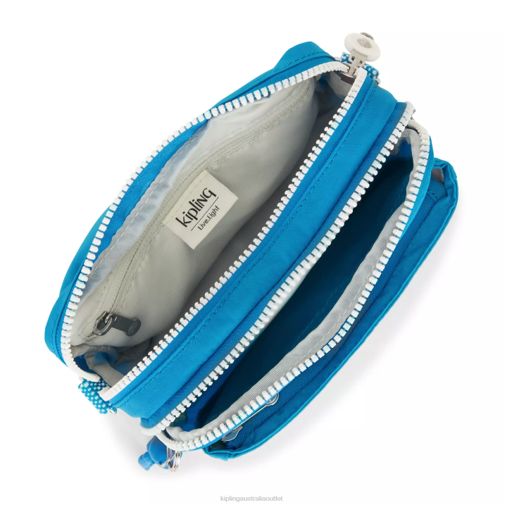 Abanu Multi Convertible Crossbody Bag Kipling Eager Blue Women 8T6J121 Crossbody Bags