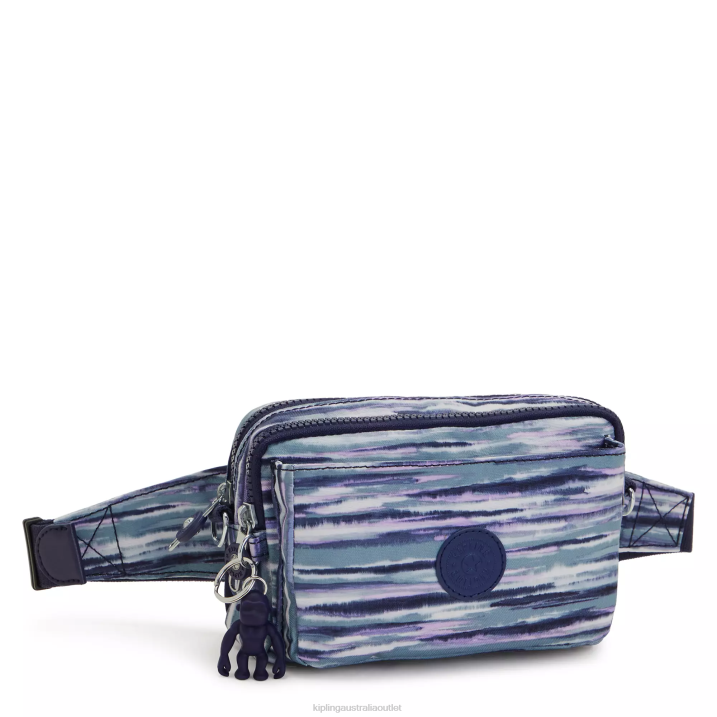 Abanu Multi Printed Convertible Crossbody Bag Kipling Brush Stripes Women 8T6J319 Crossbody Bags