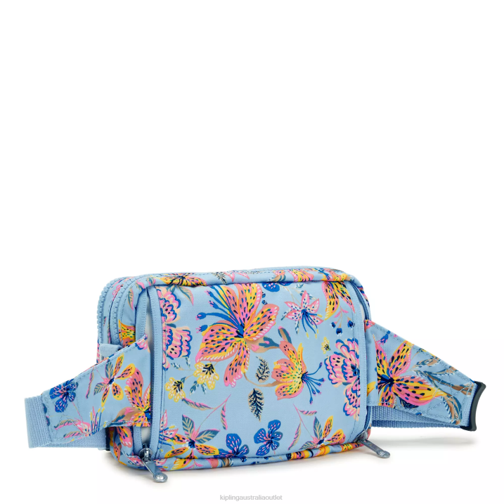Abanu Multi Printed Convertible Crossbody Bag Kipling Wild Flowers Women 8T6J323 Crossbody Bags