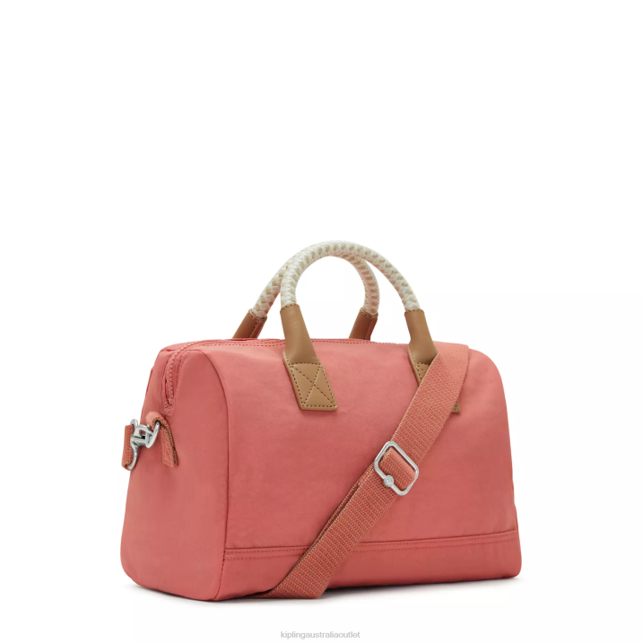 Abia Crossbody Bag Kipling Vintage Pink M Women 8T6J183 Crossbody Bags
