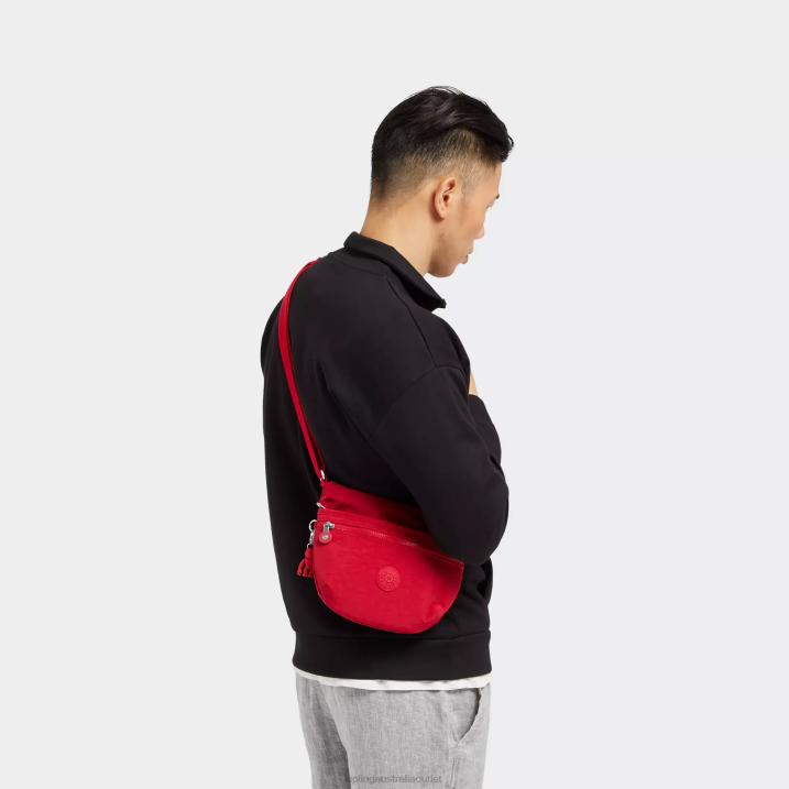 Arto Small Crossbody Bag Kipling Red Rouge Women 8T6J226 Crossbody Bags