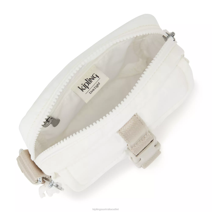 Desta Crossbody Bag Kipling Alabaster Women 8T6J30 Crossbody Bags