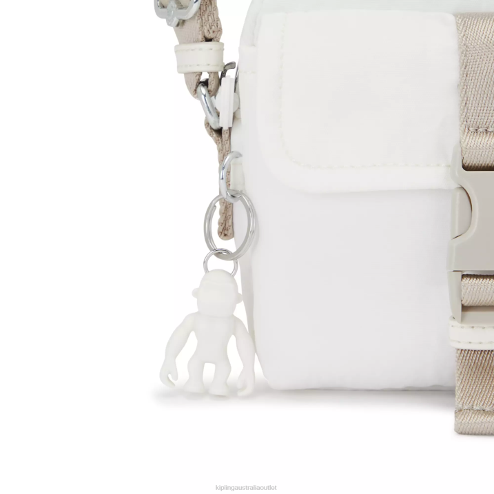 Desta Crossbody Bag Kipling Alabaster Women 8T6J30 Crossbody Bags