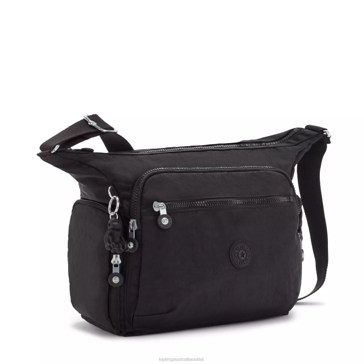 Gabbie Crossbody Bag Kipling Black Noir Women 8T6J131 Crossbody Bags