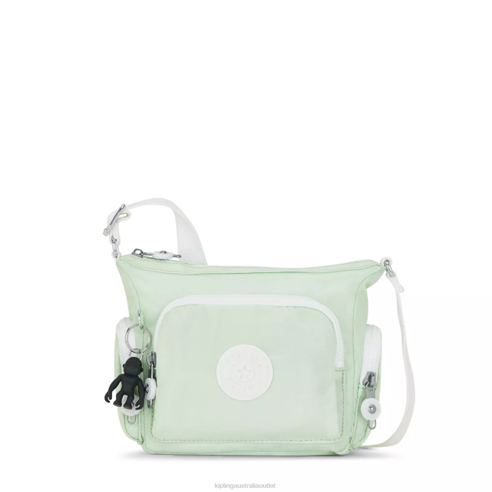 Gabbie Mini Crossbody Bag Kipling Airy Green Women 8T6J21 Crossbody Bags
