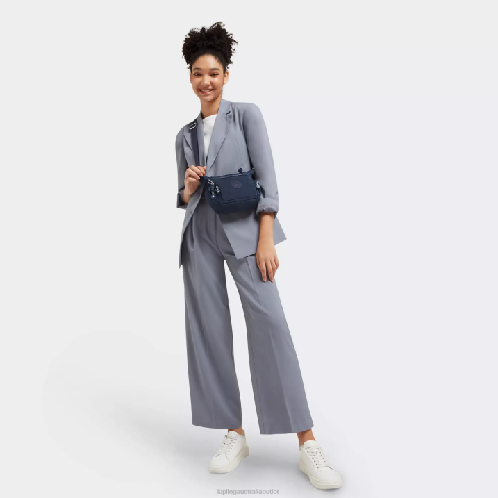 Gabbie Mini Crossbody Bag Kipling Blue Bleu Women 8T6J20 Crossbody Bags