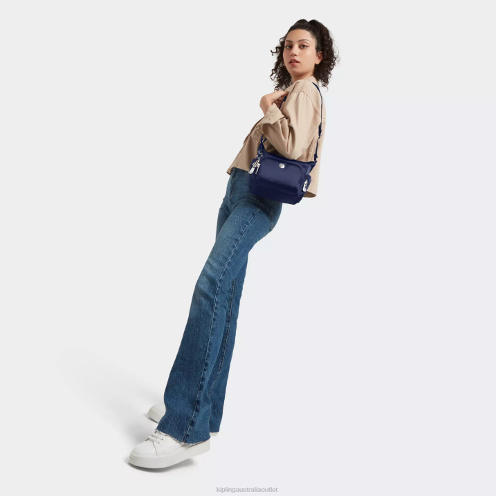 Gabbie Mini Crossbody Bag Kipling Cosmic Blue Women 8T6J201 Crossbody Bags