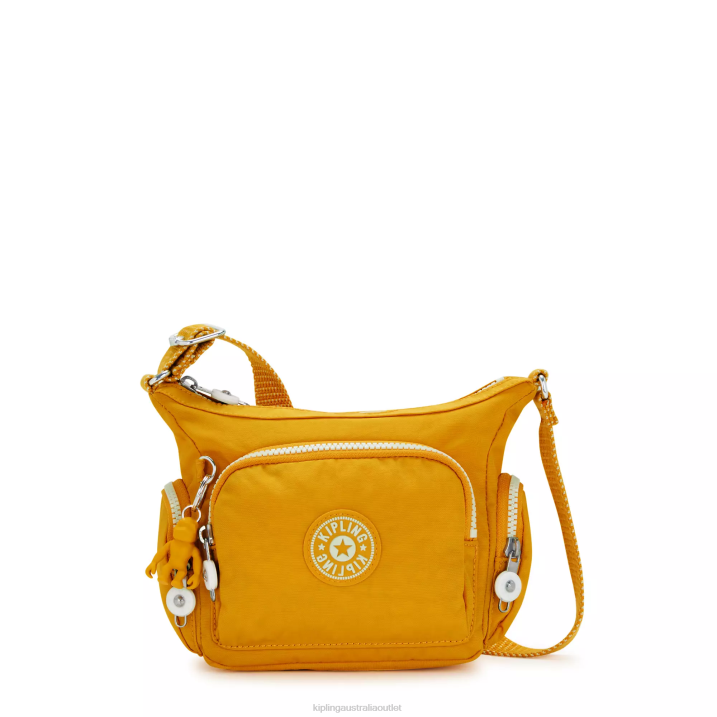 Gabbie Mini Crossbody Bag Kipling Rapid Yellow Women 8T6J18 Crossbody Bags
