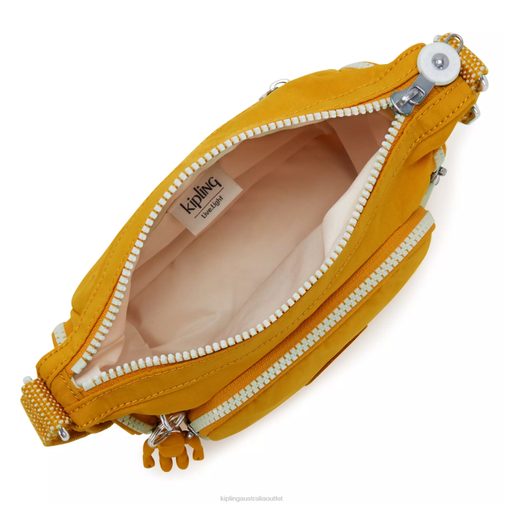 Gabbie Mini Crossbody Bag Kipling Rapid Yellow Women 8T6J18 Crossbody Bags