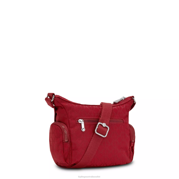 Gabbie Mini Crossbody Bag Kipling Signature Red Women 8T6J73 Crossbody Bags