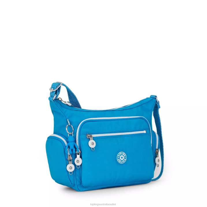 Gabbie Small Crossbody Bag Kipling Eager Blue Women 8T6J163 Crossbody Bags