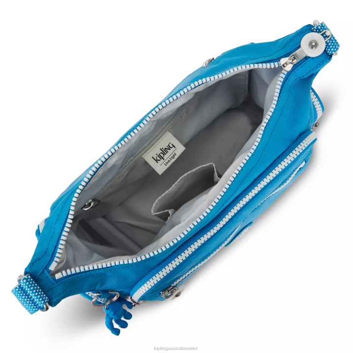 Gabbie Small Crossbody Bag Kipling Eager Blue Women 8T6J163 Crossbody Bags