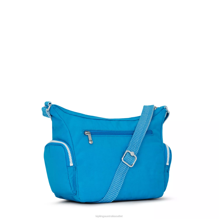 Gabbie Small Crossbody Bag Kipling Eager Blue Women 8T6J163 Crossbody Bags
