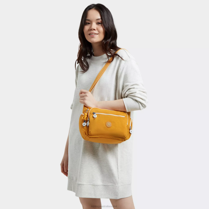 Gabbie Small Crossbody Bag Kipling Rapid Yellow Women 8T6J159 Crossbody Bags