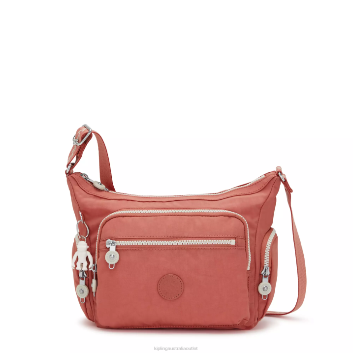 Gabbie Small Crossbody Bag Kipling Vintage Pink Women 8T6J165 Crossbody Bags