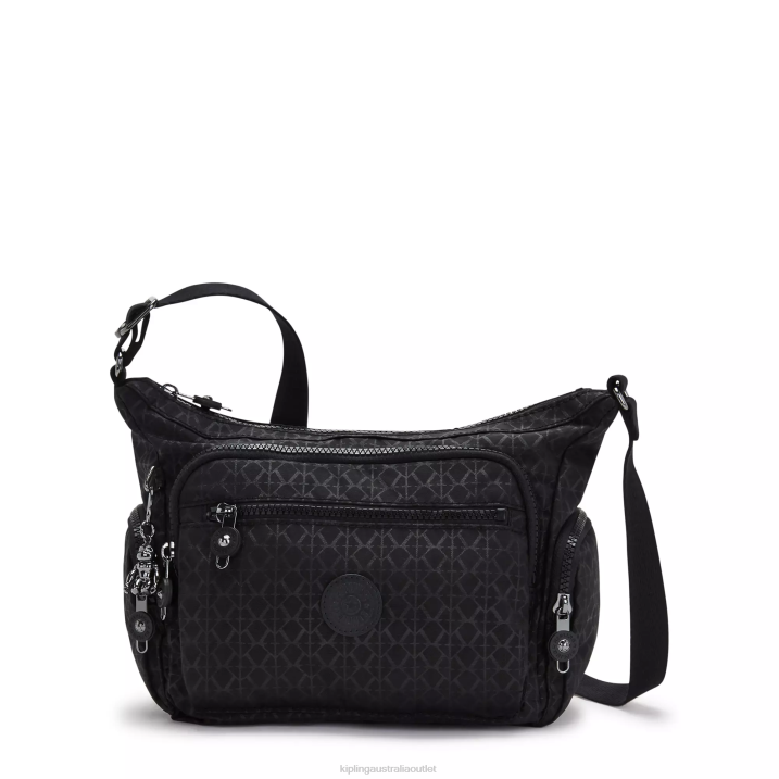 Gabbie Small Printed Crossbody Bag Kipling Signature Embossed Women 8T6J233 Crossbody Bags