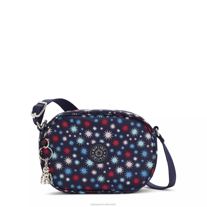 Gema Printed Crossbody Bag Kipling Funky Stars Women 8T6J220 Crossbody Bags