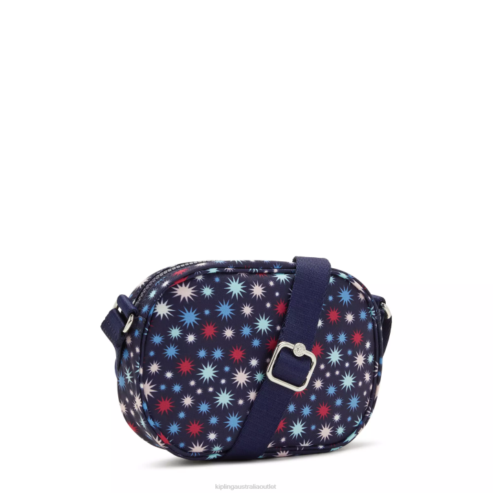 Gema Printed Crossbody Bag Kipling Funky Stars Women 8T6J220 Crossbody Bags