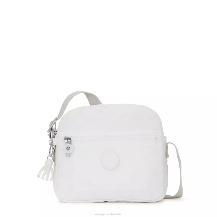 Keefe Crossbody Bag Kipling New Alabaster Women 8T6J45 Crossbody Bags