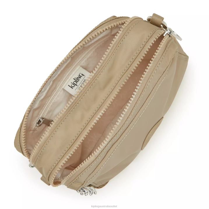 Milda Crossbody Bag Kipling Natural Beige Women 8T6J69 Crossbody Bags