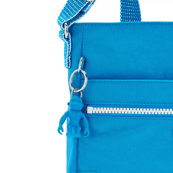 New Angie Crossbody Bag Kipling Eager Blue Women 8T6J170 Crossbody Bags