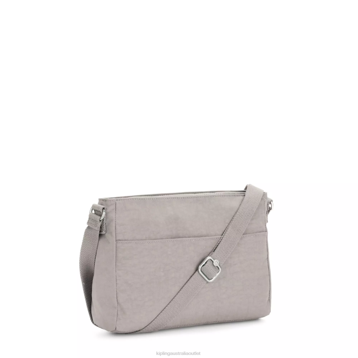 New Angie Crossbody Bag Kipling Grey Gris Women 8T6J167 Crossbody Bags