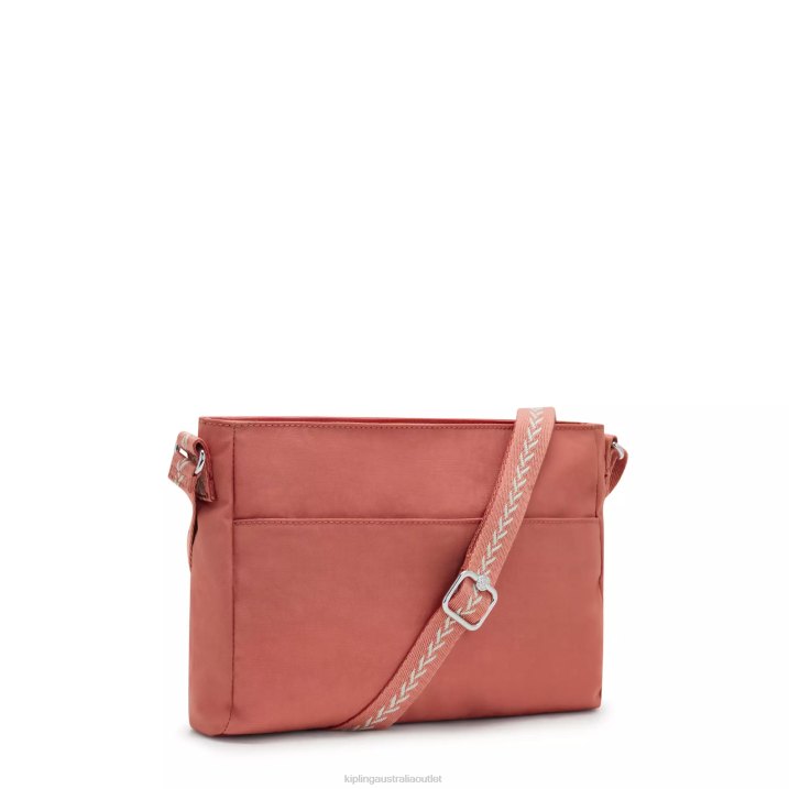 New Angie Crossbody Bag Kipling Vintage Pink Women 8T6J172 Crossbody Bags