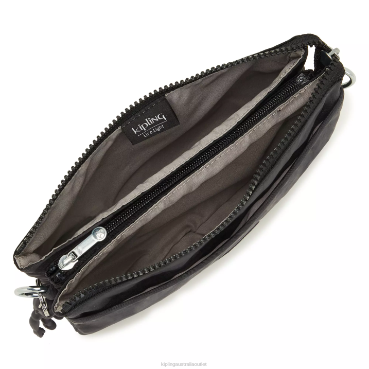 Riri Crossbody Bag Kipling Black Noir Women 8T6J124 Crossbody Bags