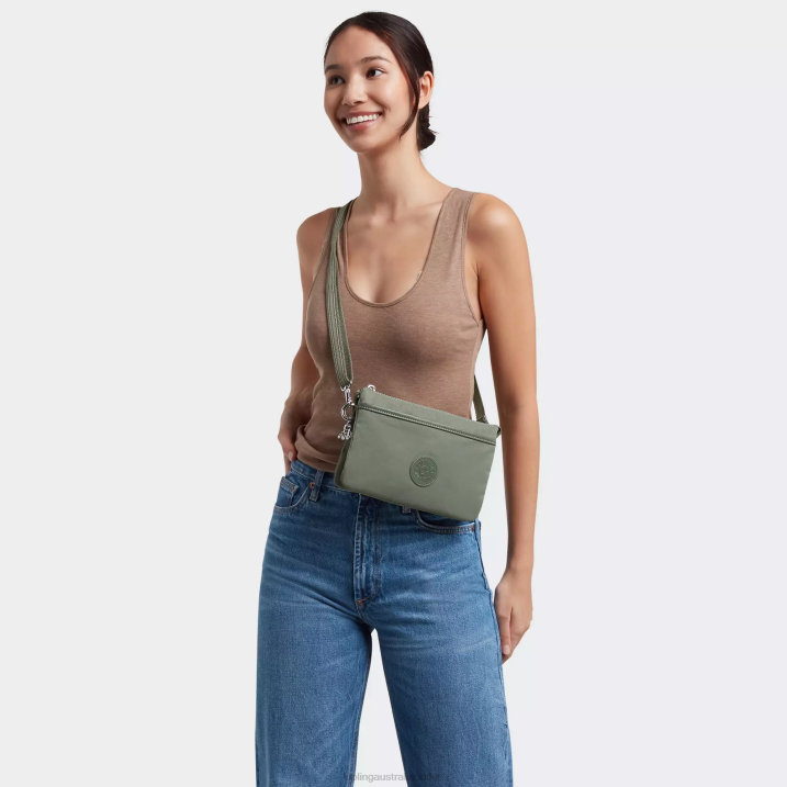 Riri Crossbody Bag Kipling Dark Seaweed Women 8T6J185 Crossbody Bags