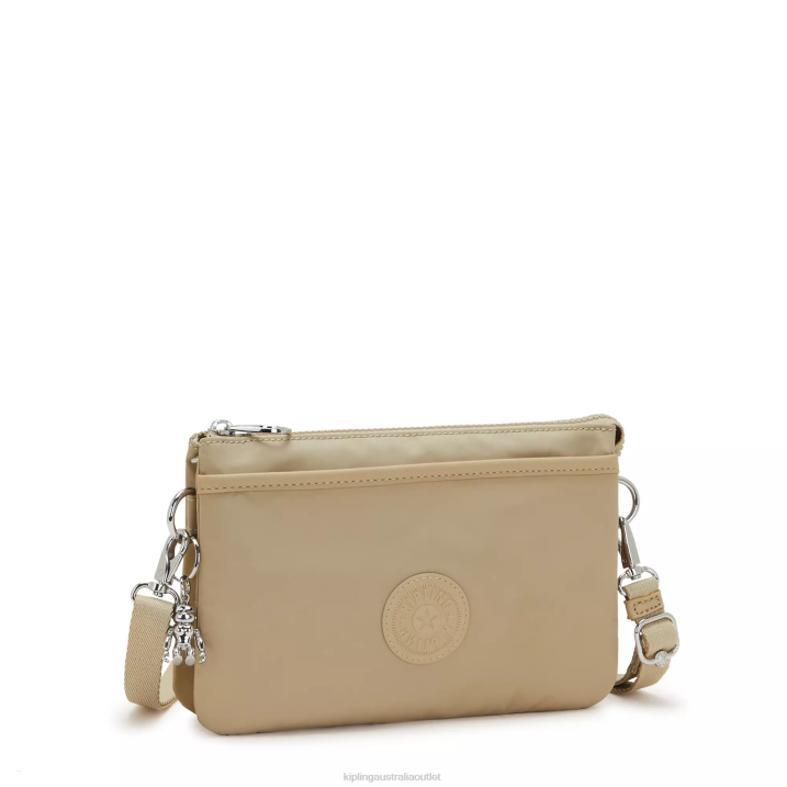Riri Crossbody Bag Kipling Natural Beige Women 8T6J66 Crossbody Bags