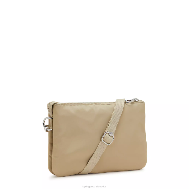 Riri Crossbody Bag Kipling Natural Beige Women 8T6J66 Crossbody Bags