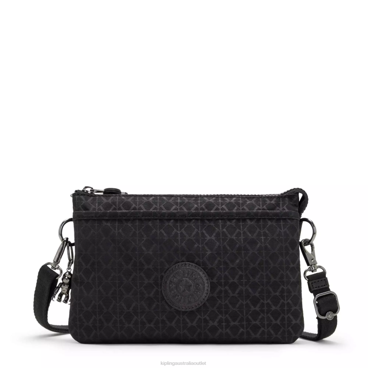 Riri Printed Crossbody Bag Kipling Signature Embossed Women 8T6J187 Crossbody Bags