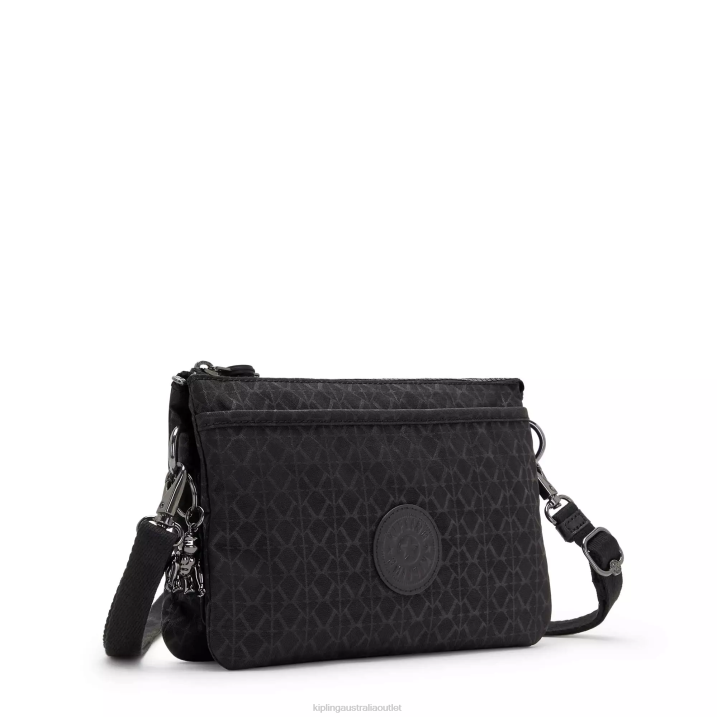 Riri Printed Crossbody Bag Kipling Signature Embossed Women 8T6J187 Crossbody Bags