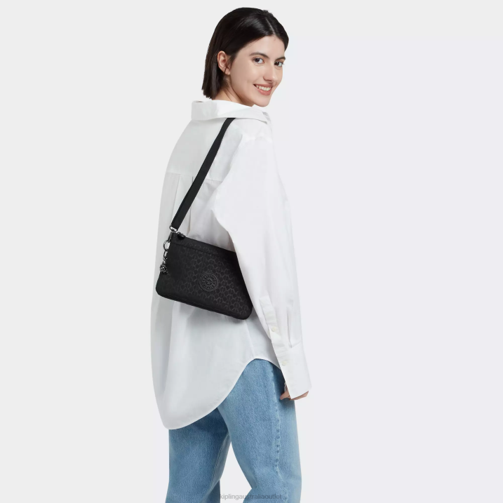 Riri Printed Crossbody Bag Kipling Signature Embossed Women 8T6J187 Crossbody Bags