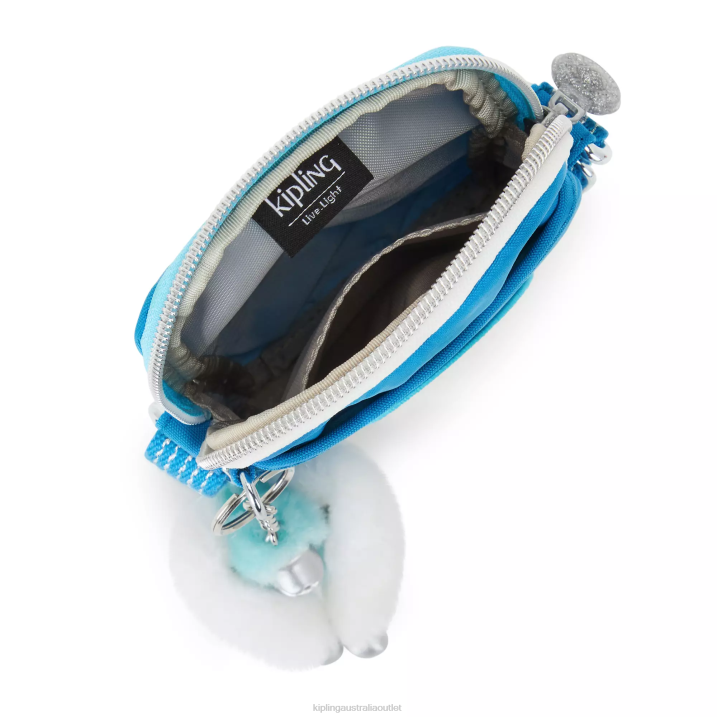 Tally Crossbody Phone Bag Kipling Eager Blue Fun Women 8T6J27 Crossbody Bags