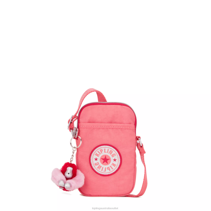 Tally Crossbody Phone Bag Kipling Joyous Pink Fun Women 8T6J26 Crossbody Bags