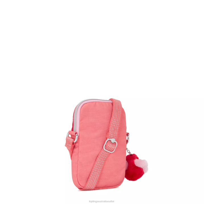 Tally Crossbody Phone Bag Kipling Joyous Pink Fun Women 8T6J26 Crossbody Bags