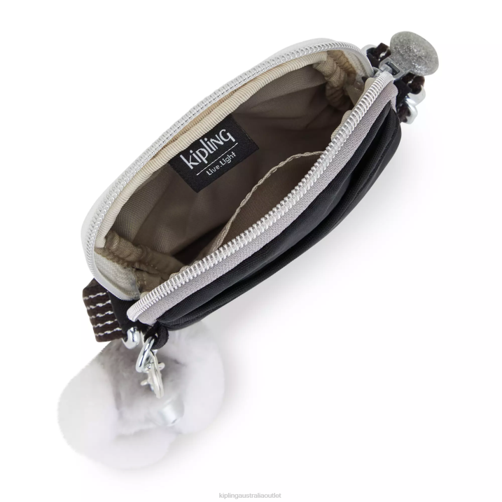 Tally Crossbody Phone Bag Kipling True Black Fun Women 8T6J25 Crossbody Bags