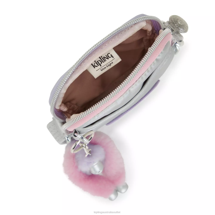 Tally Metallic Crossbody Phone Bag Kipling Candy metal Fun Women 8T6J29 Crossbody Bags