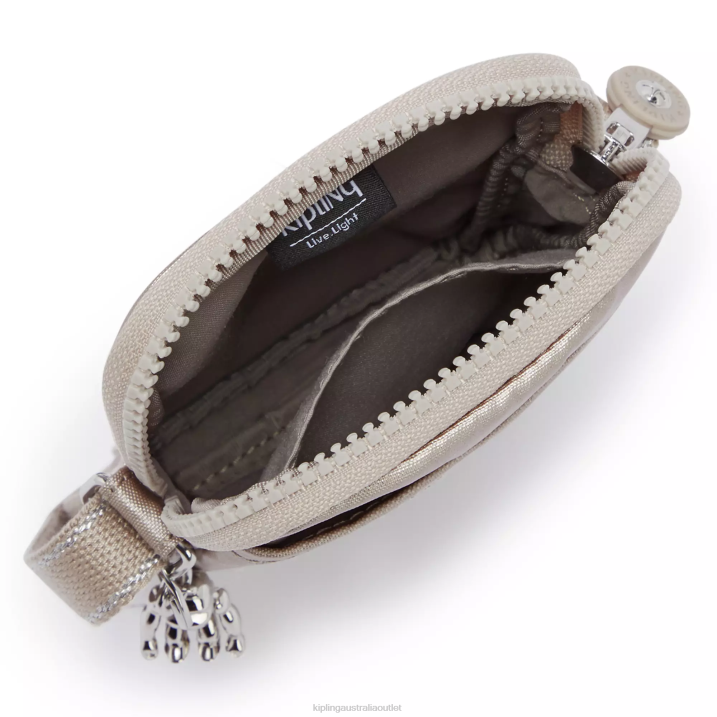Tally Metallic Crossbody Phone Bag Kipling Metallic Glow Women 8T6J59 Crossbody Bags