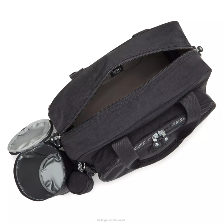 Camama Diaper Bag Kipling Black Noir Women 8T6J241 Diaper Bags