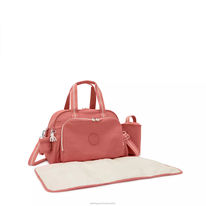 Camama Diaper Bag Kipling Vintage Pink Women 8T6J242 Diaper Bags