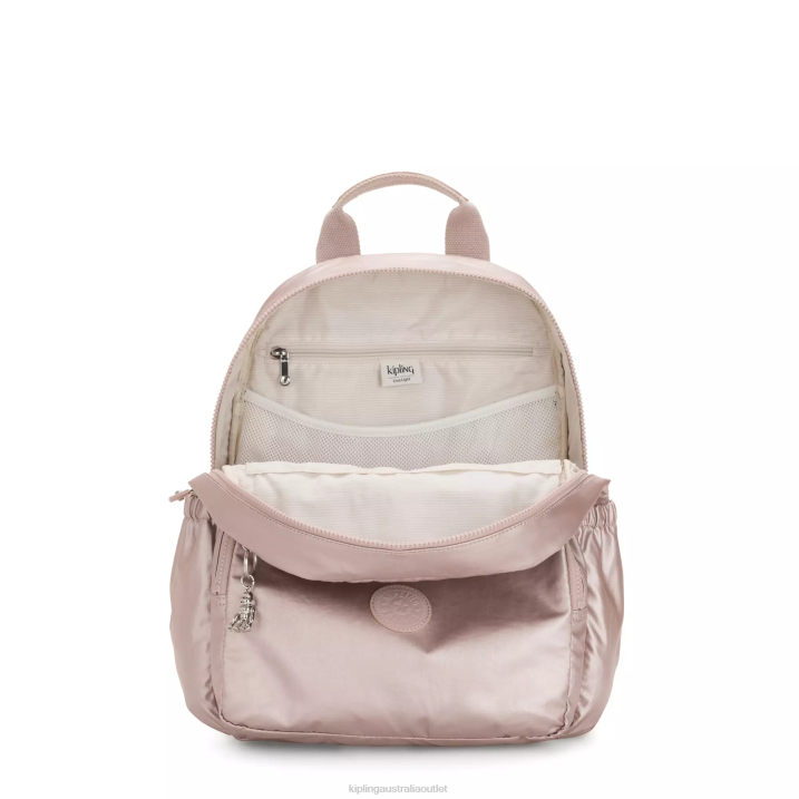 Maisie Diaper Backpack Kipling Metallic Rose Women 8T6J279 Diaper Bags