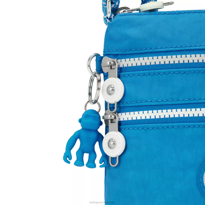 Alvar Extra Small Mini Bag Kipling Eager Blue Women 8T6J115 Mini Bags