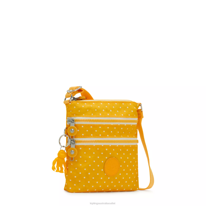 Alvar Extra Small Printed Mini Bag Kipling Soft Dot Yellow Women 8T6J72 Mini Bags