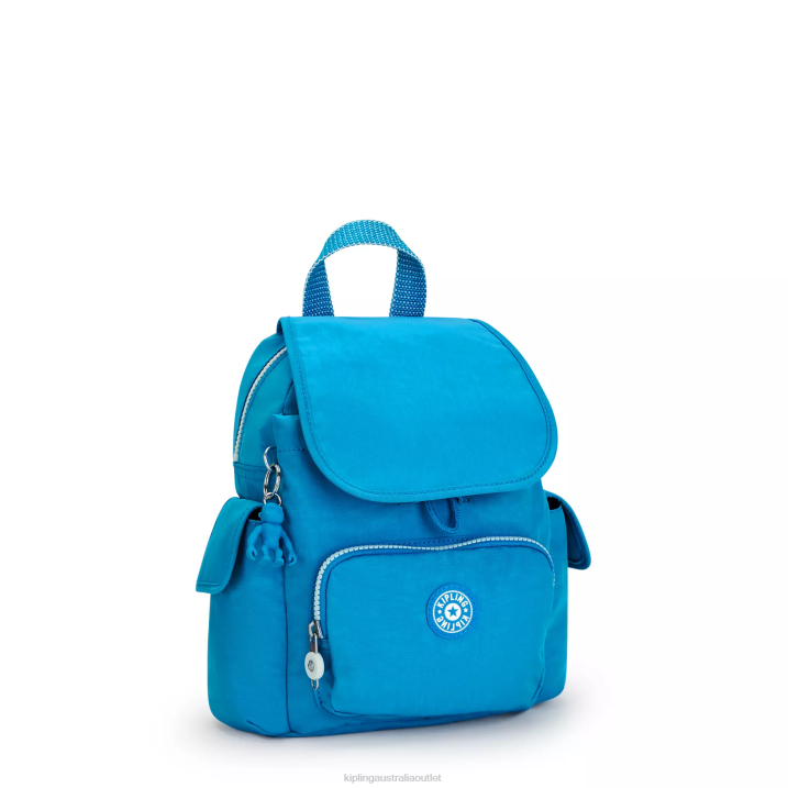 City Pack Mini Backpack Kipling Eager Blue Women 8T6J414 Mini Bags